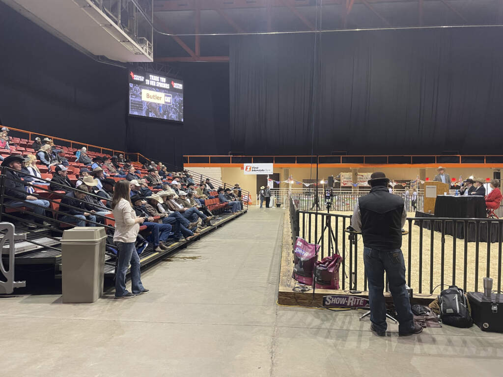 "Need for Unity in the Cattle Industry" panel at the Black Hills Stock Show in Rapid, City, S.Dak.